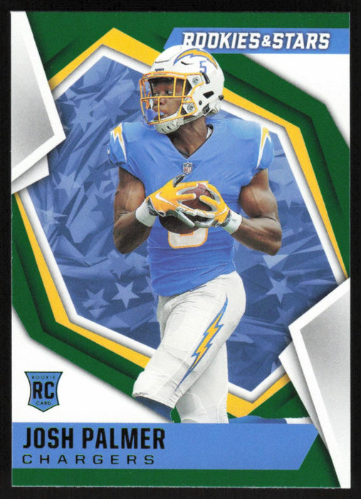 Josh Palmer 2021 Panini Rookie & Stars # 129 RC Green Los Angeles Chargers - Collectible Craze America