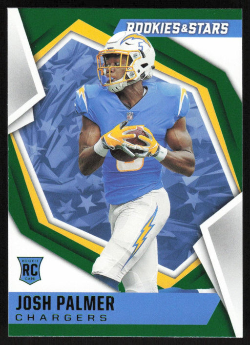 Josh Palmer 2021 Panini Rookie & Stars # 129 RC Green Los Angeles Chargers - Collectible Craze America