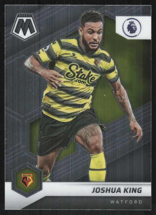 Joshua King 2021 Panini Mosaic Premier League # 47 Watford Base - Collectible Craze America