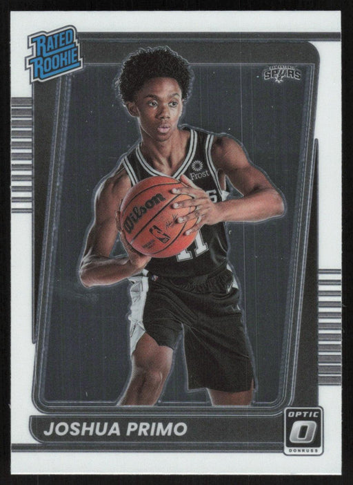 Joshua Primo 2021 Panini Donruss Optic Rated Rookie # 162 RC San Antonio Spurs - Collectible Craze America