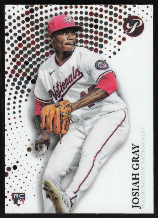 Josiah Gray 2022 Topps Pristine Baseball # 215 RC Washington Nationals - Collectible Craze America