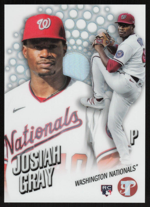 Josiah Gray 2022 Topps Pristine # FF-7 RC Insert Washington Nationals - Collectible Craze America