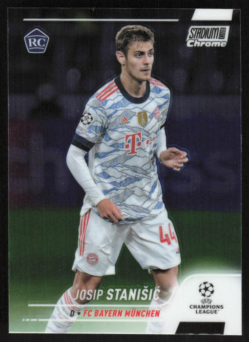 Josip Stanisic 2021 Topps Stadium Club Chrome UEFA Champions League # 44 RC FC Bayern München Base - Collectible Craze America