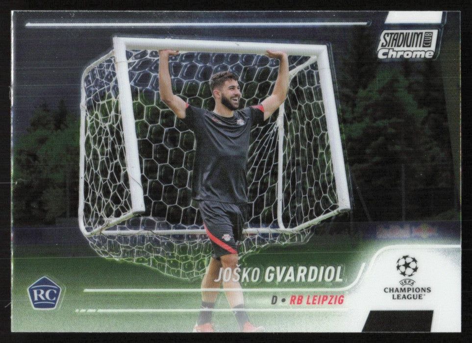 Josko Gvardiol 2021 Topps Stadium Club Chrome UEFA Champions League # 67 RC RB Leipzig Base - Collectible Craze America