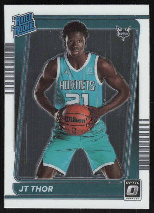 JT Thor 2021 Panini Donruss Optic Rated Rookie # 172 RC Charlotte Hornets - Collectible Craze America