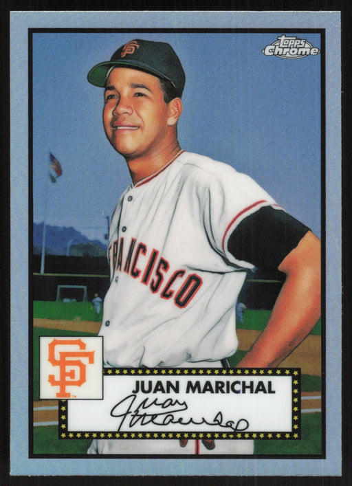 Juan Marichal 2021 Topps Chrome Platinum Anniversary # 526 Refractor San Francisco Giants - Collectible Craze America