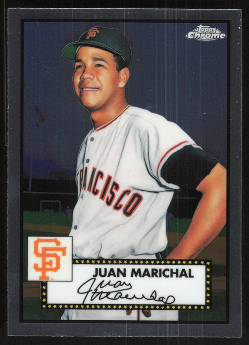 Juan Marichal 2021 Topps Chrome Platinum Anniversary # 526 San Francisco Giants - Collectible Craze America