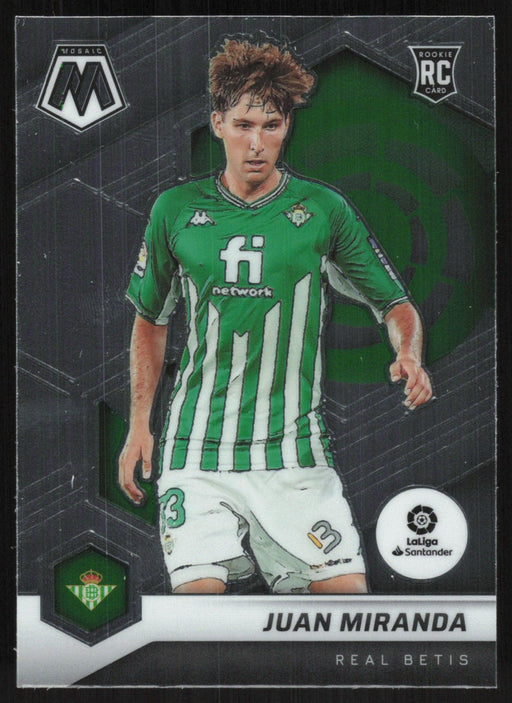 Juan Miranda 2021 Panini Mosaic La Liga # 75 RC Real Betis Base - Collectible Craze America