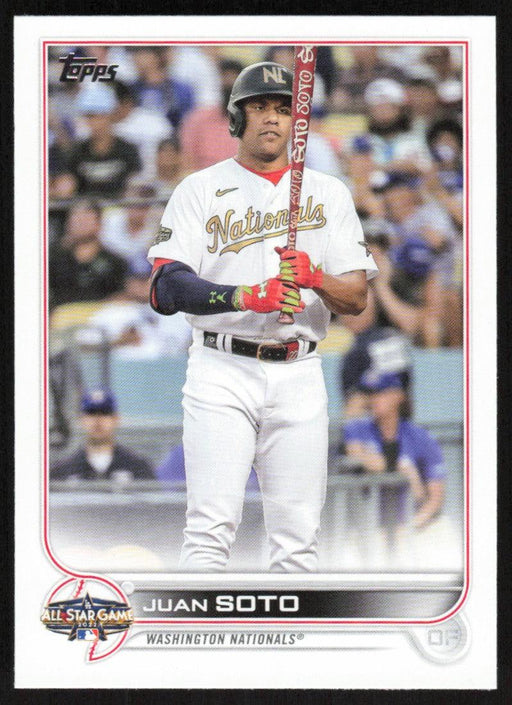 Juan Soto 2022 Topps Update # ASG-33 All Star Game Washington Nationals - Collectible Craze America