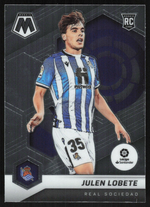 Julen Lobete 2021 Panini Mosaic La Liga # 179 RC Real Sociedad Base - Collectible Craze America