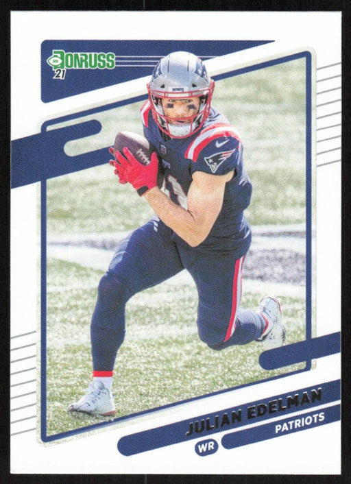 Julian Edelman 2021 Donruss Football # 45 New England Patriots Base - Collectible Craze America