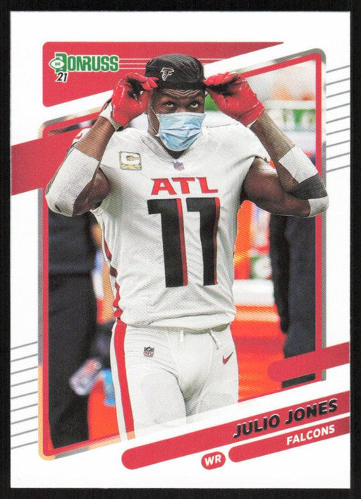 Julio Jones 2021 Donruss Football # 233 Atlanta Falcons Image Variation Base - Collectible Craze America