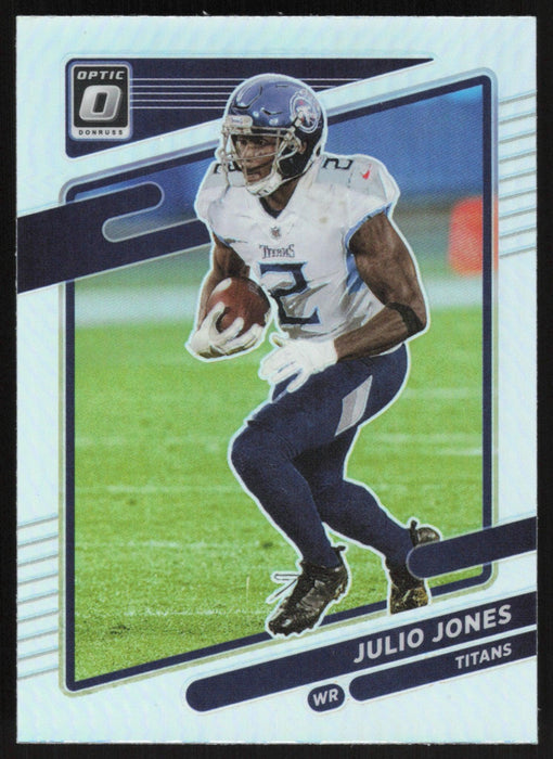 Julio Jones 2021 Donruss Optic # 120 Silver Prizm Tennessee Titans - Collectible Craze America