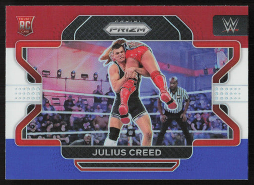 Julius Creed 2022 Panini Prizm WWE # 75 RC Red White Blue Prizm NXT 2.0 - Collectible Craze America