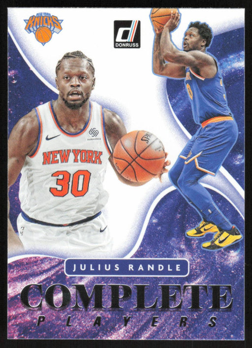 Julius Randle 2021 Donruss Complete Players # 16 New York Knicks - Collectible Craze America