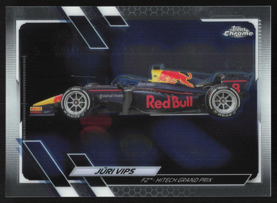 Juri Vips 2021 Topps Chrome Formula 1 # 127 F2 - Hitech Grand Prix - Collectible Craze America