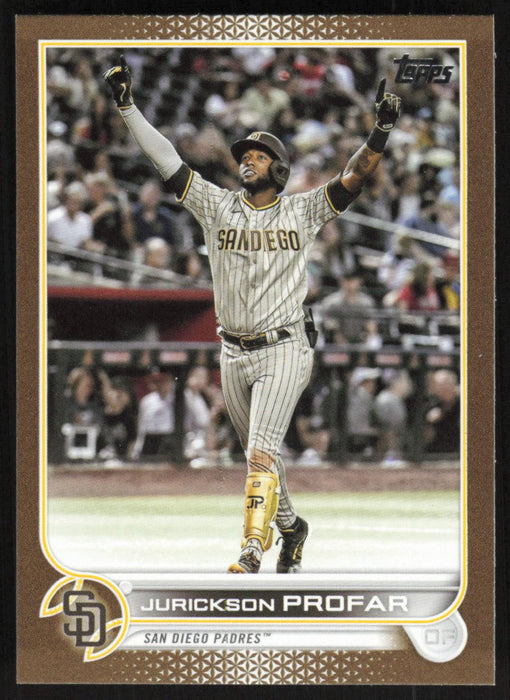 Jurickson Profar 2022 Topps Update # US69 Gold 0995/2022 San Diego Padres