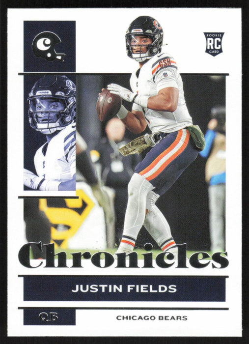 Justin Fields 2021 Panini Chronicles # 19 RC Chicago Bears Base - Collectible Craze America