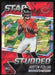 Justin Fields 2021 Panini Rookies & Stars # SS-24 RC Star Studded Red Ice Chicago Bears - Collectible Craze America