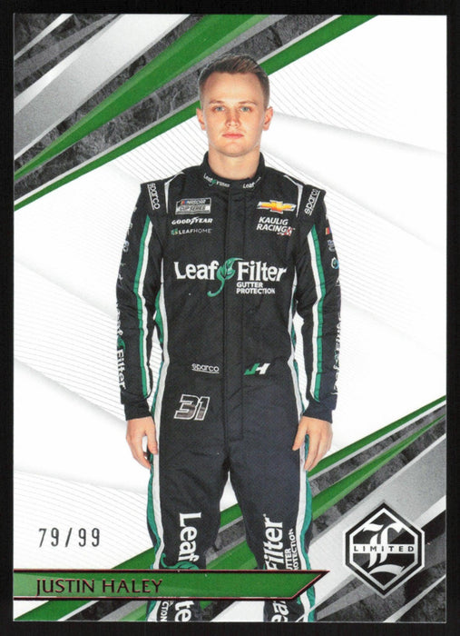 Justin Haley 2022 Panini Chronicles Racing Limited # 16 Red 79/99 - Collectible Craze America