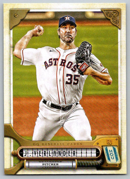 Justin Verlander 2022 Topps Gypsy Queen # 48 Houston Astros - Collectible Craze America