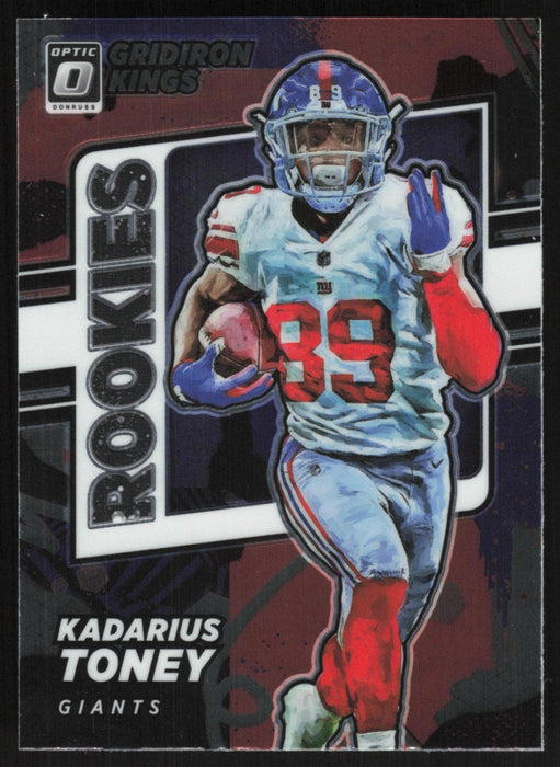 Kadarius Toney 2021 Donruss Optic Rookie Gridiron Kings # RGK-10 RC New York Giants - Collectible Craze America