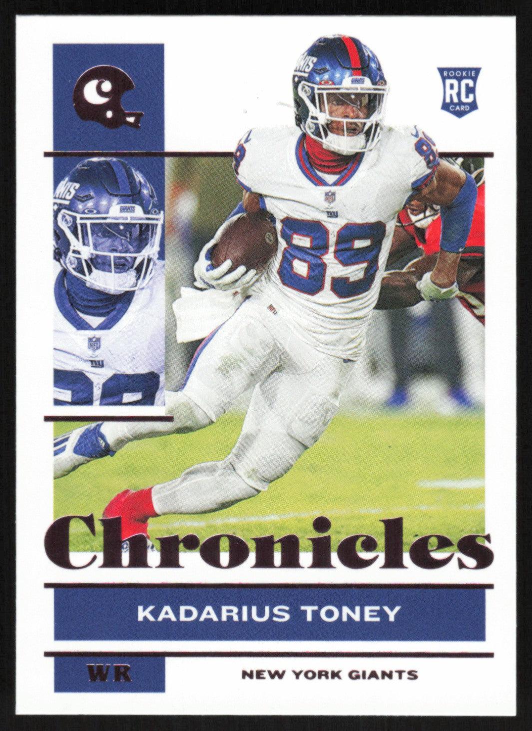 Kadarius Toney 2021 Panini Chronicles # 67 RC Pink New York Giants -  Collectible Craze America