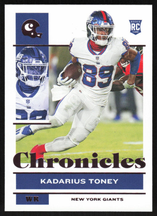 Kadarius Toney 2021 Panini Chronicles # 67 RC Pink New York Giants - Collectible Craze America