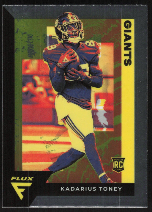 Kadarius Toney 2021 Panini Chronicles Flux # FX-14 RC New York Giants - Collectible Craze America