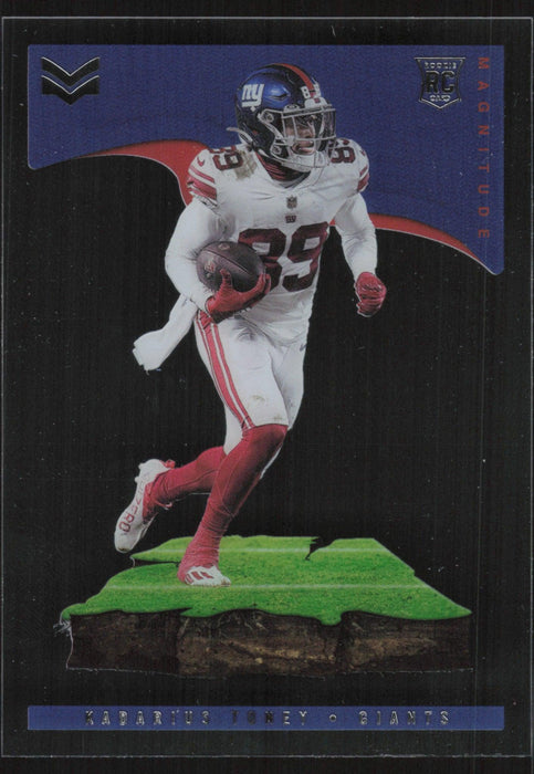 Kadarius Toney 2021 Panini Chronicles Magnitude # MAG-10 RC New York Giants - Collectible Craze America