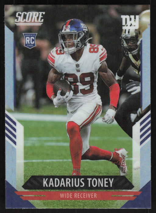 Kadarius Toney 2021 Panini Chronicles Score # 414 RC Silver Prizm New York Giants - Collectible Craze America