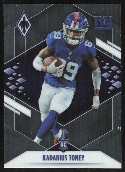 Kadarius Toney 2021 Panini Phoenix Football # 110 RC New York Giants Base - Collectible Craze America