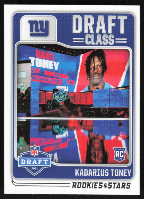 Kadarius Toney 2021 Panini Rookie & Stars # DC-13 RC Draft Class New York Giants - Collectible Craze America