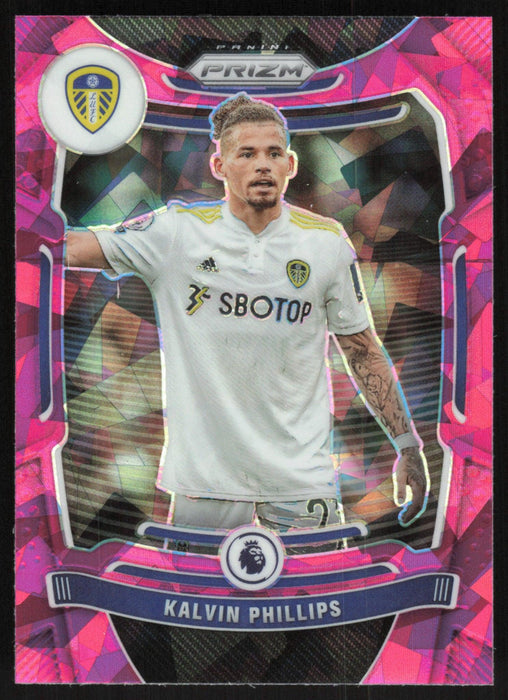 Kalvin Phillips 2021 Panini Prizm Premier League # 219 Pink Ice Leeds United - Collectible Craze America