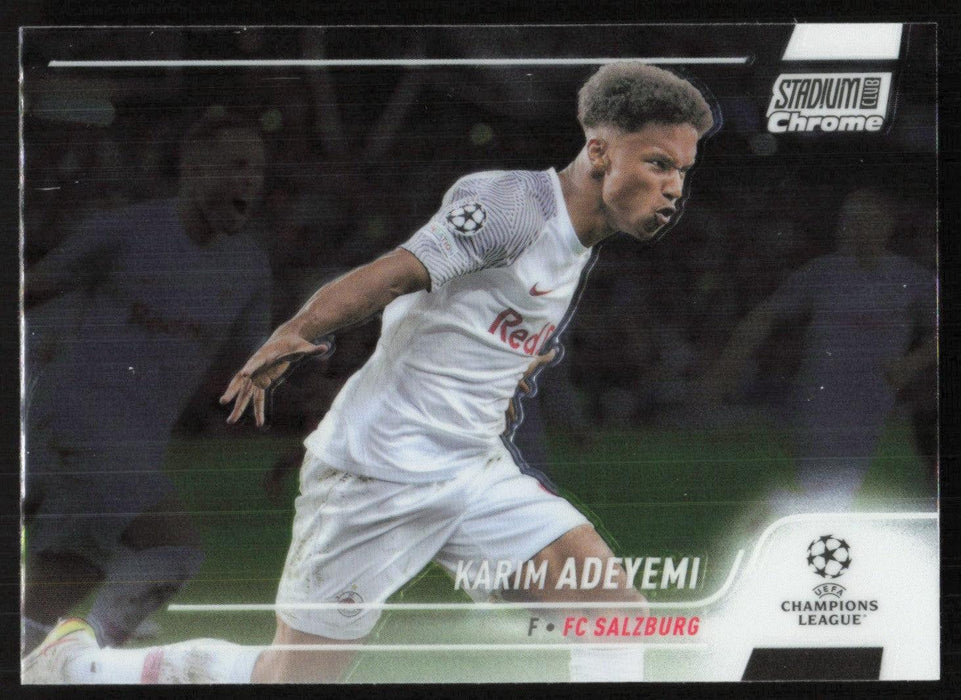 Karim Adeyemi 2021 Topps Stadium Club Chrome UEFA Champions League # 81 FC Salzburg Base - Collectible Craze America