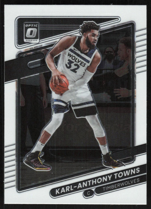 Karl-Anthony Towns 2021 Panini Donruss Optic # 87 Minnesota Timberwolves Base - Collectible Craze America