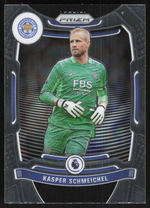 Kasper Schmeichel 2021 Panini Prizm Premier League # 16 Leicester City - Collectible Craze America