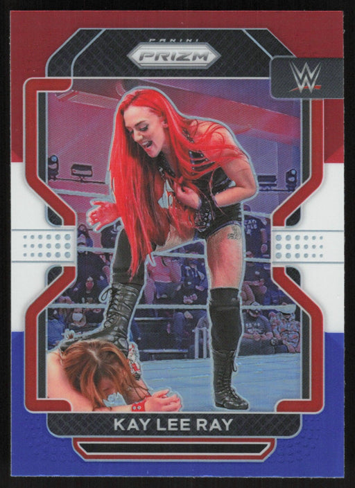 Kay Lee Ray 2022 Panini Prizm WWE # 106 Red White Blue Prizm NXT 2.0 - Collectible Craze America