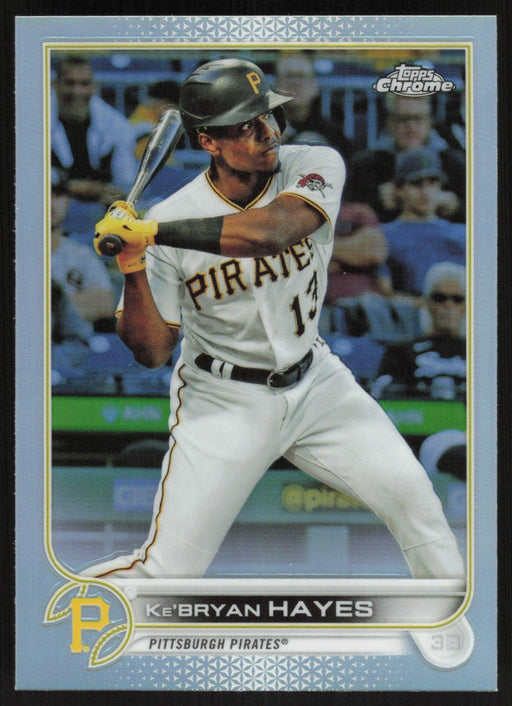 Ke'Bryan Hayes 2022 Topps Chrome Baseball # 98 Refractor Pittsburgh Pirates - Collectible Craze America