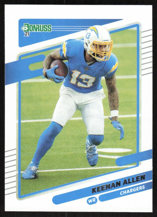 Keenan Allen 2021 Donruss Football # 73 Los Angeles Chargers Base - Collectible Craze America