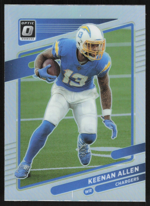 Keenan Allen 2021 Donruss Optic # 45 Silver Prizm Los Angeles Chargers - Collectible Craze America