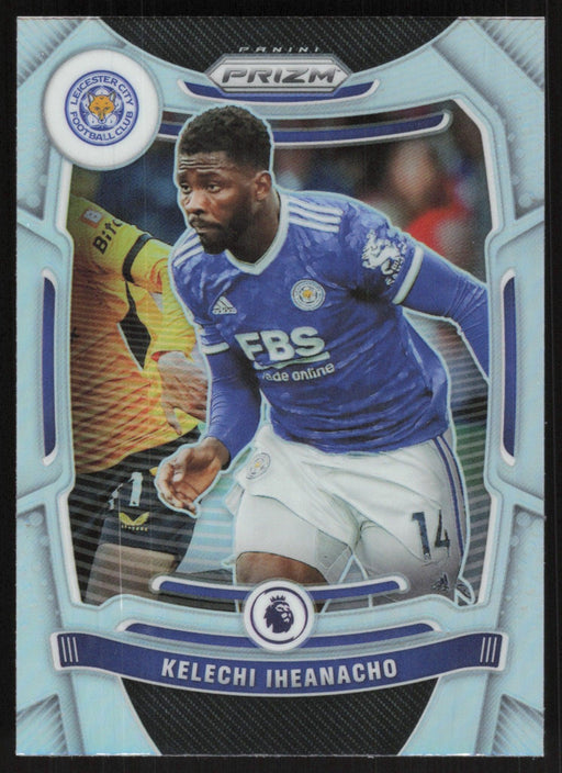 Kelechi Iheanacho 2021 Panini Prizm Premier League # 29 Silver Prizm Leicester City - Collectible Craze America