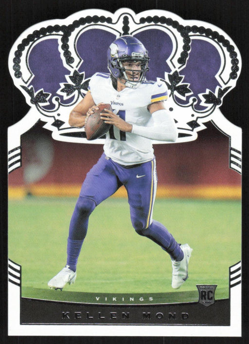 Kellen Mond 2021 Panini Chronicles Crown Royale Rookies # CR-6 RC Die-Cut Minnesota Vikings - Collectible Craze America