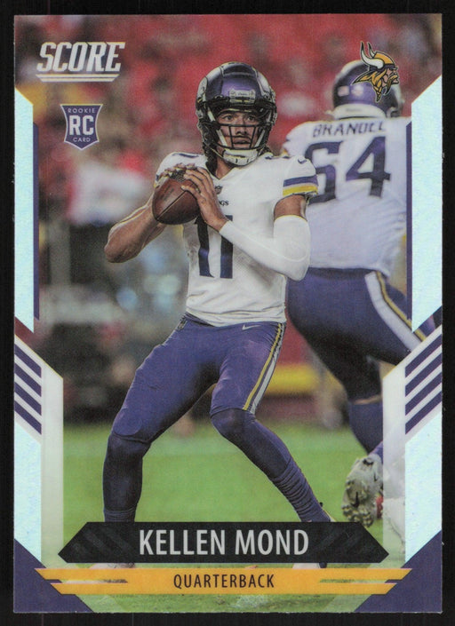 Kellen Mond 2021 Panini Chronicles Score # 406 RC Silver Prizm Minnesota Vikings - Collectible Craze America