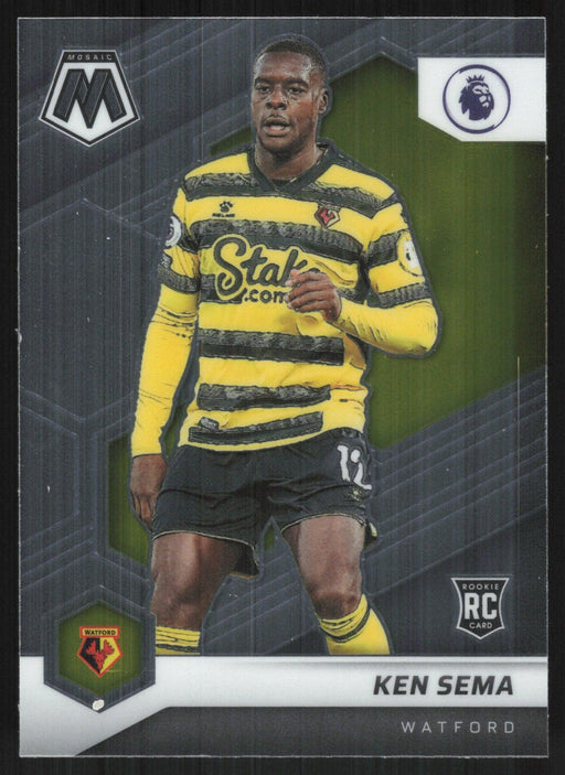 Ken Sema 2021 Panini Mosaic Premier League # 48 RC Watford Base - Collectible Craze America