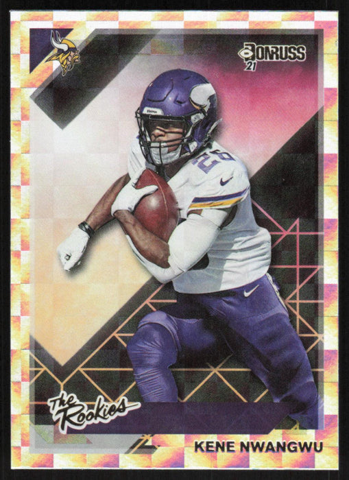 Kene Nwangwu 2021 Donruss The Rookies # TR-KNW RC Minnesota Vikings - Collectible Craze America