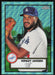 Kenley Jansen 2021 Topps Chrome Platinum Anniversary # 344 Aqua Wave Los Angeles Dodgers - Collectible Craze America