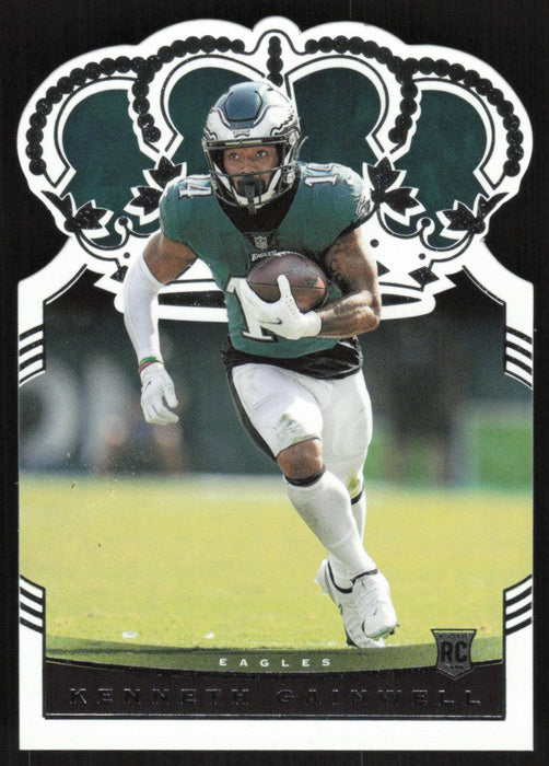 Kenneth Gainwell 2021 Panini Chronicles Crown Royale Rookies # CR-15 RC Die-Cut Philadelphia Eagles - Collectible Craze America