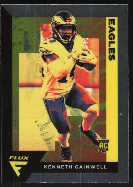 Kenneth Gainwell 2021 Panini Chronicles Flux # FX-17 RC Philadelphia Eagles - Collectible Craze America