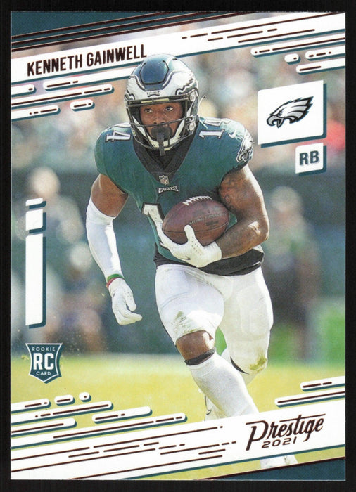 Kenneth Gainwell 2021 Panini Chronicles Prestige # 217 RC Philadelphia Eagles - Collectible Craze America